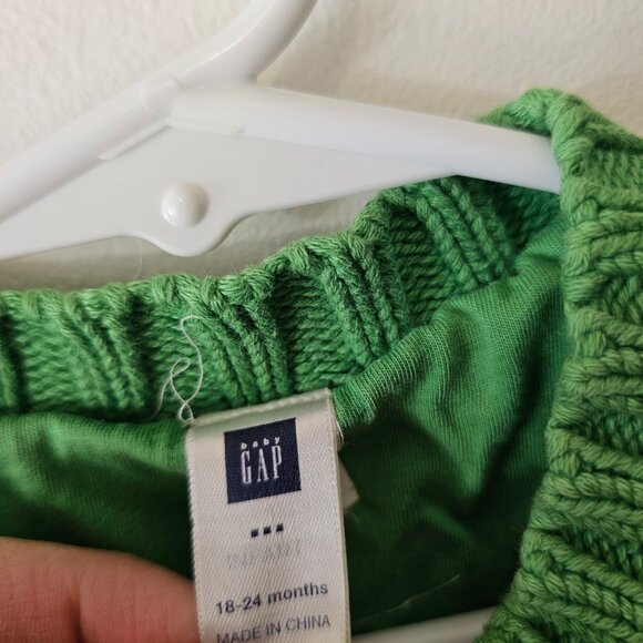 18-24 Months Baby Gap Knit Flower Cardigan - Picture 3 of 5